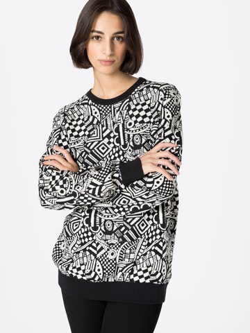 Iriedaily Regular Fit Pullover 'Crazy Fresh' in Schwarz: predná strana