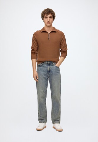 TOM TAILOR Sweater in Brown