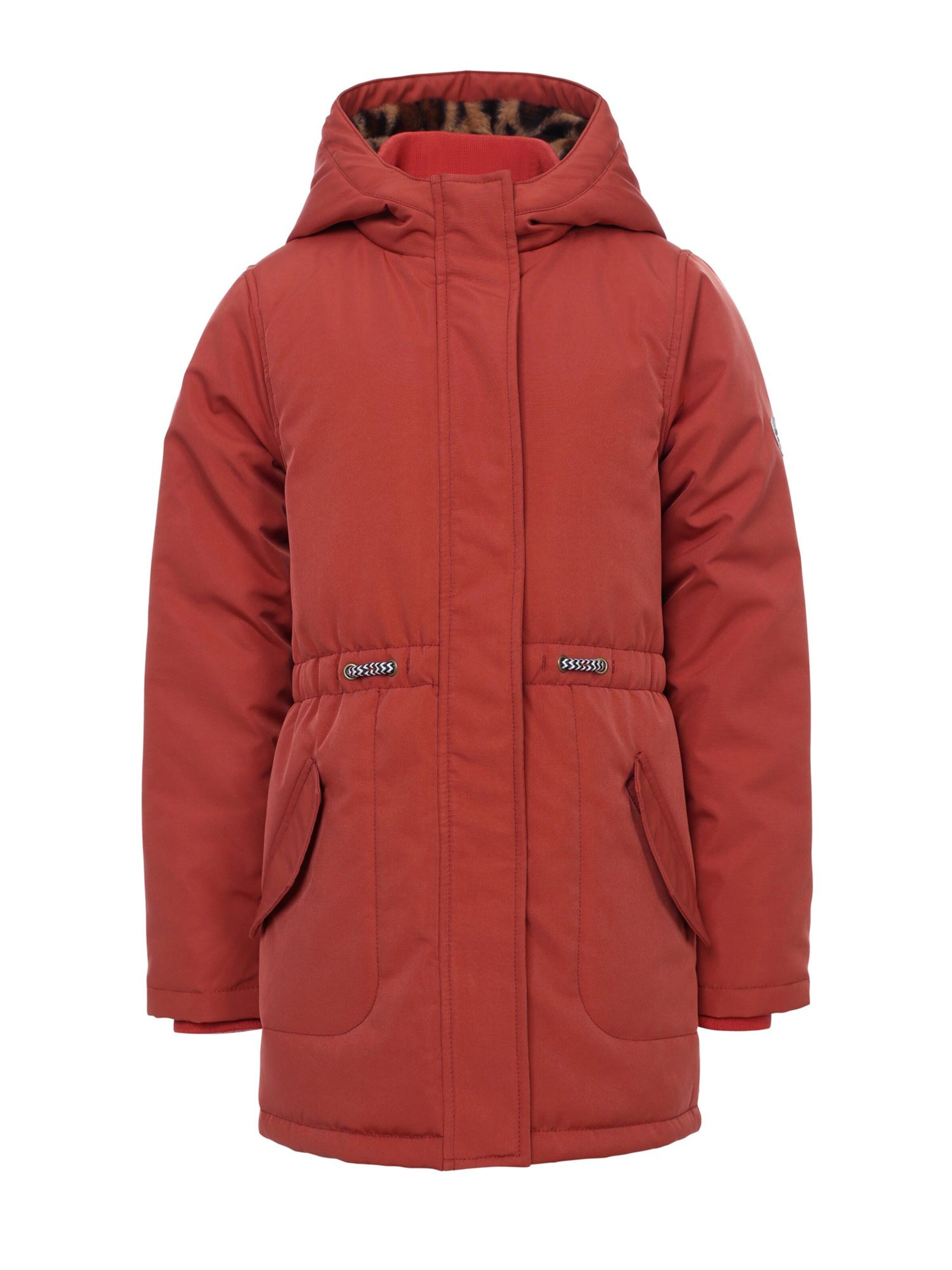 Veste d’hiver Looxs Revolution en rouge : devant