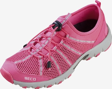 BECO the world of aquasports Athletic Shoes 'BEactive Aqua Fitness Trainers' in Pink: front