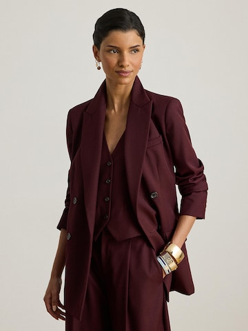 Blazer 'HERITAGE' Lauren Ralph Lauren en rouge : devant