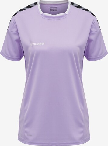 Hummel Trainingsshirt in Lila: predná strana