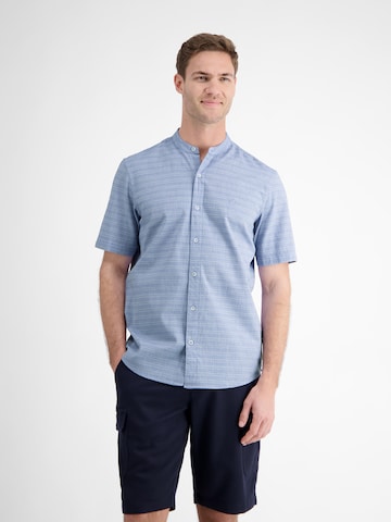 LERROS Regular fit Button Up Shirt in Blue: front