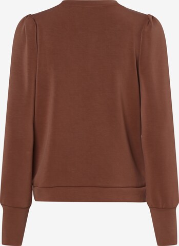 Y.A.S Sweatshirt ' Como ' in Brown