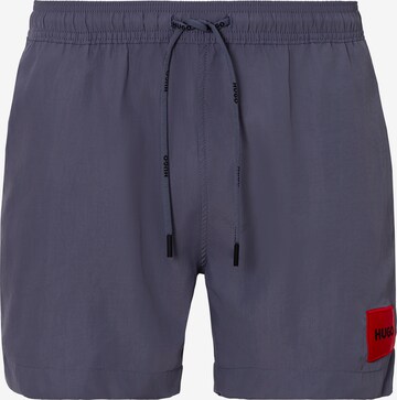HUGO Board Shorts in Blue: front