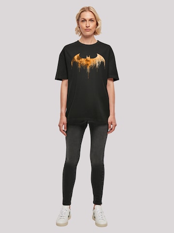 F4NT4STIC T-Shirt 'DC Comics Batman Arkham Knight Halloween Moon Logo Fill' in Schwarz
