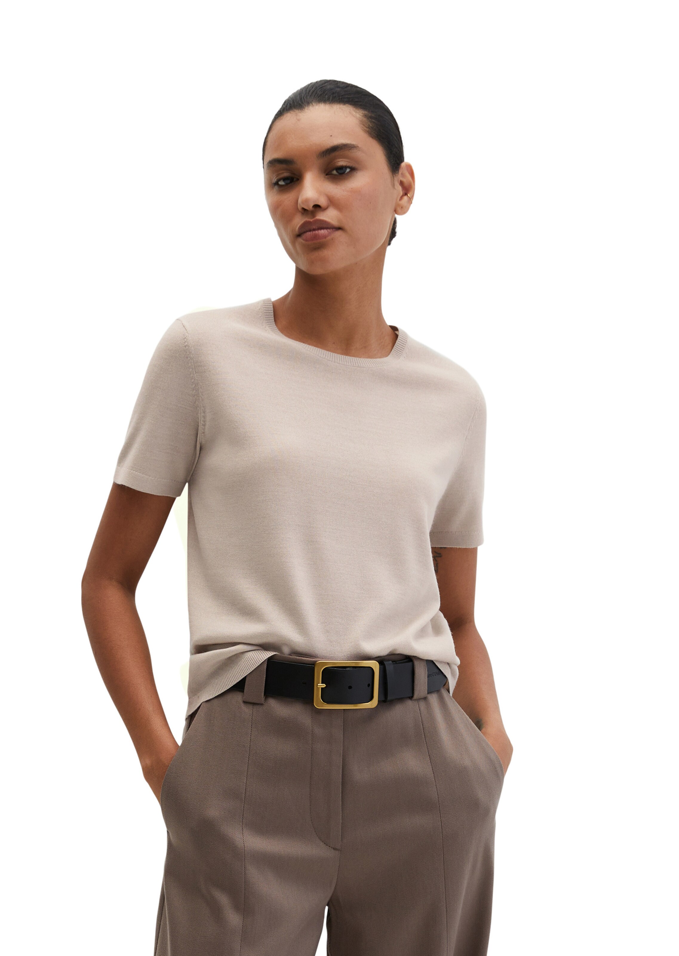 Marc O'Polo Trui in Grijs: voorkant