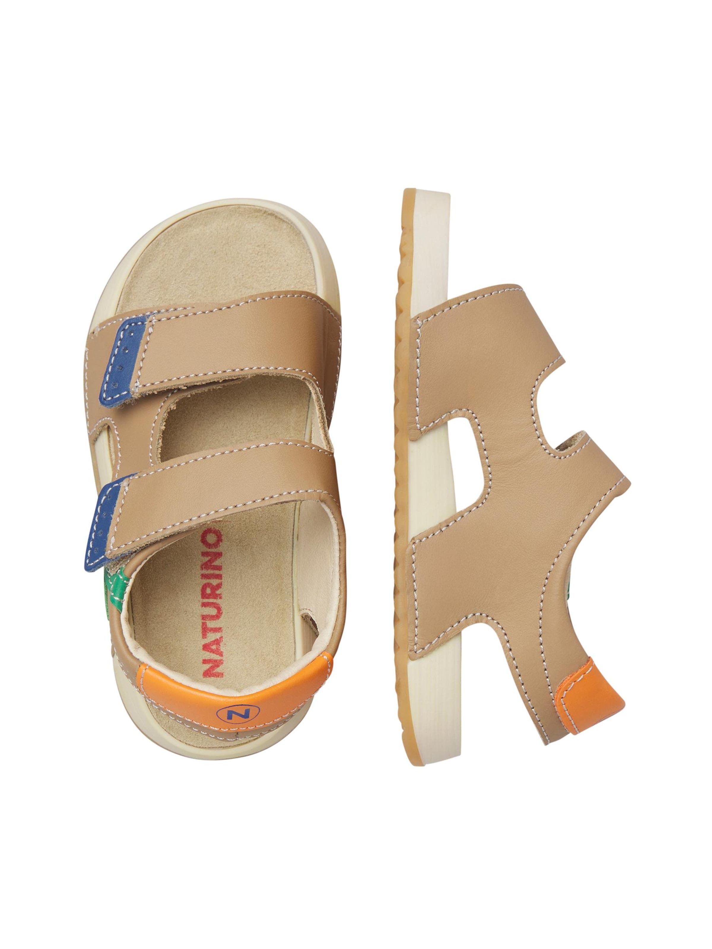 NATURINO Offene Schuhe 'JOMPO.'‌‌‌‌‌‌‌ in Beige