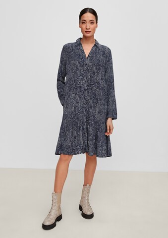 comma casual identity Shirt Dress in Blue