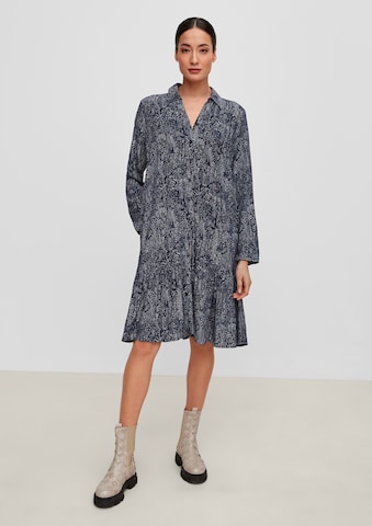 comma casual identity Shirt Dress in Blue