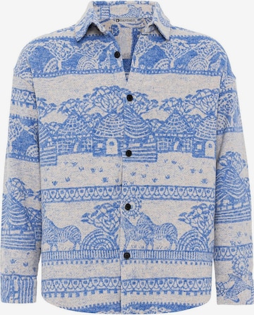 Chemise Dandalo en bleu : devant