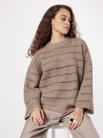 Lovechild 1979 Sweater 'Gina' in Grey: front