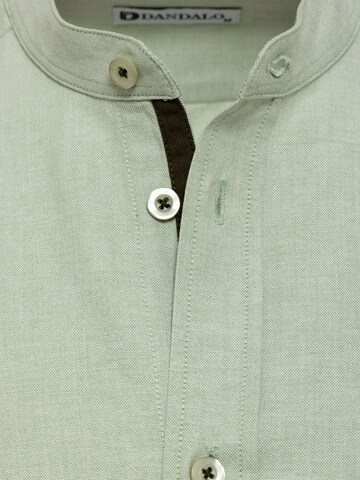 Dandalo Slim fit Button Up Shirt in Green