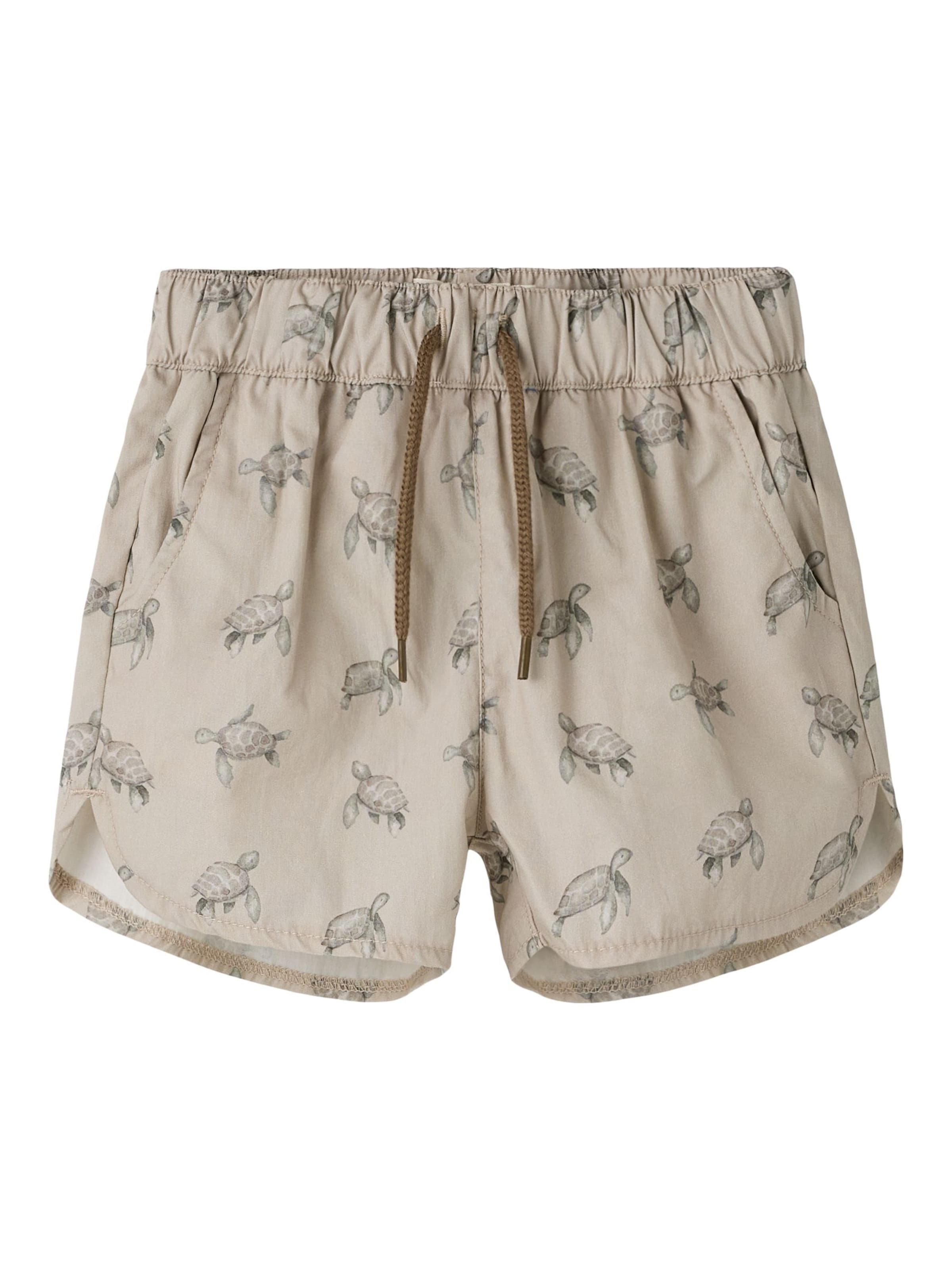 Lil'Atelier - Bermudas en beige: frente