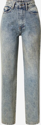 Nasty Gal Wide leg Jeans in Blauw: voorkant