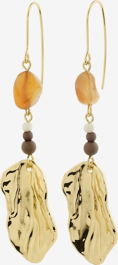 Auskarai 'Eclipse' iš Pilgrim, spalva – Auksas / pilka / balta, Prekių apžvalga