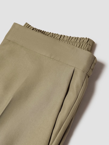 MANGO Loosefit Bukser med fals 'Marina' i beige