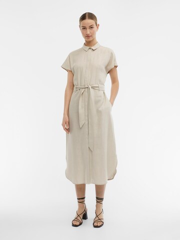 OBJECT Shirt Dress 'Solima' in Beige