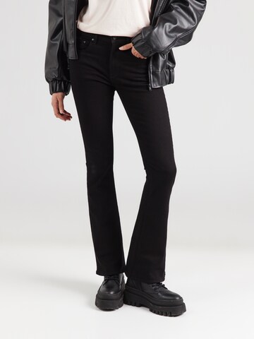 G-STAR Na zvonec Kavbojke | črna barva: sprednja stran