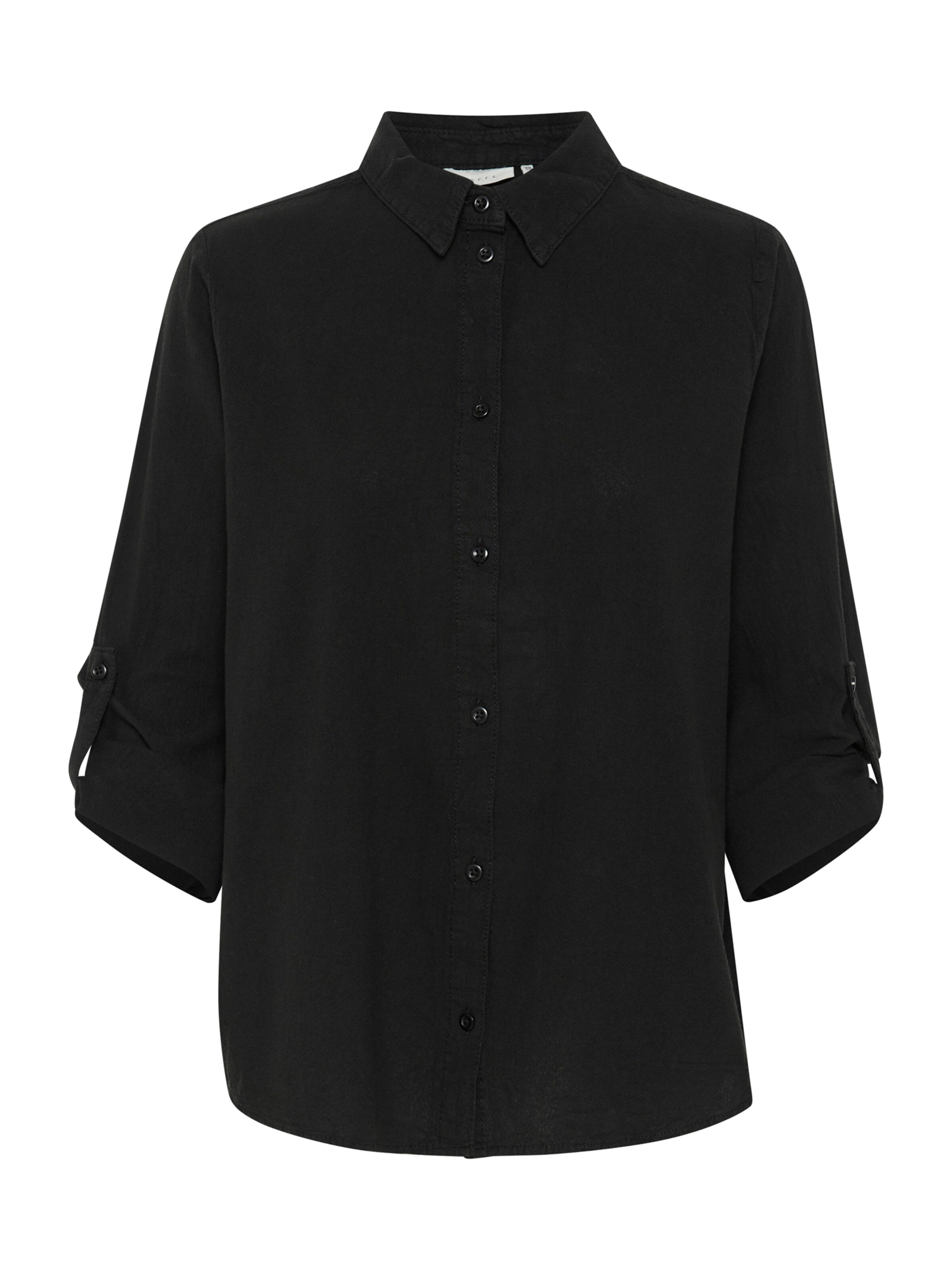 Kaffe Bluse 'KANaya' in Schwarz: Vorderseite