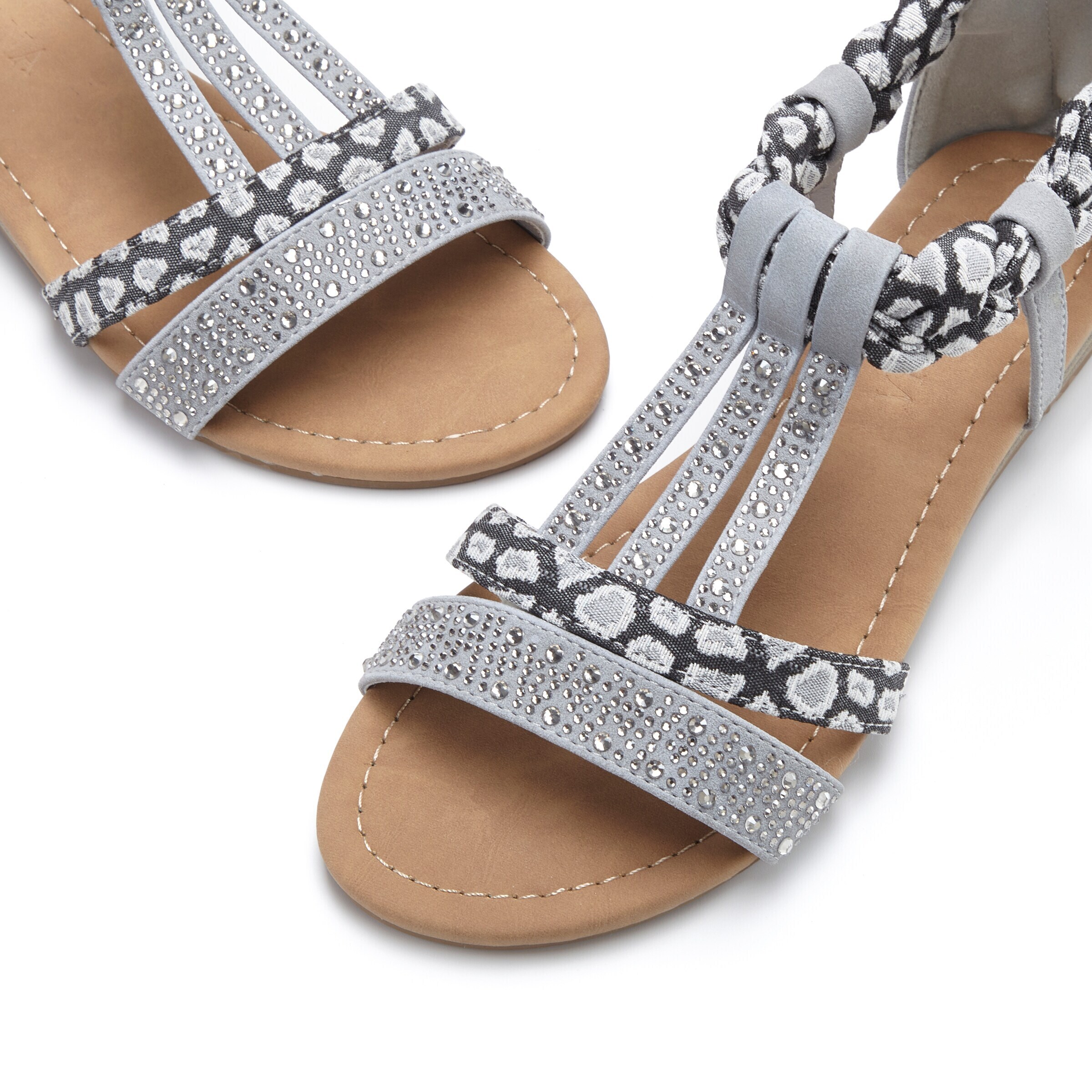 LASCANA Sandals in Grey
