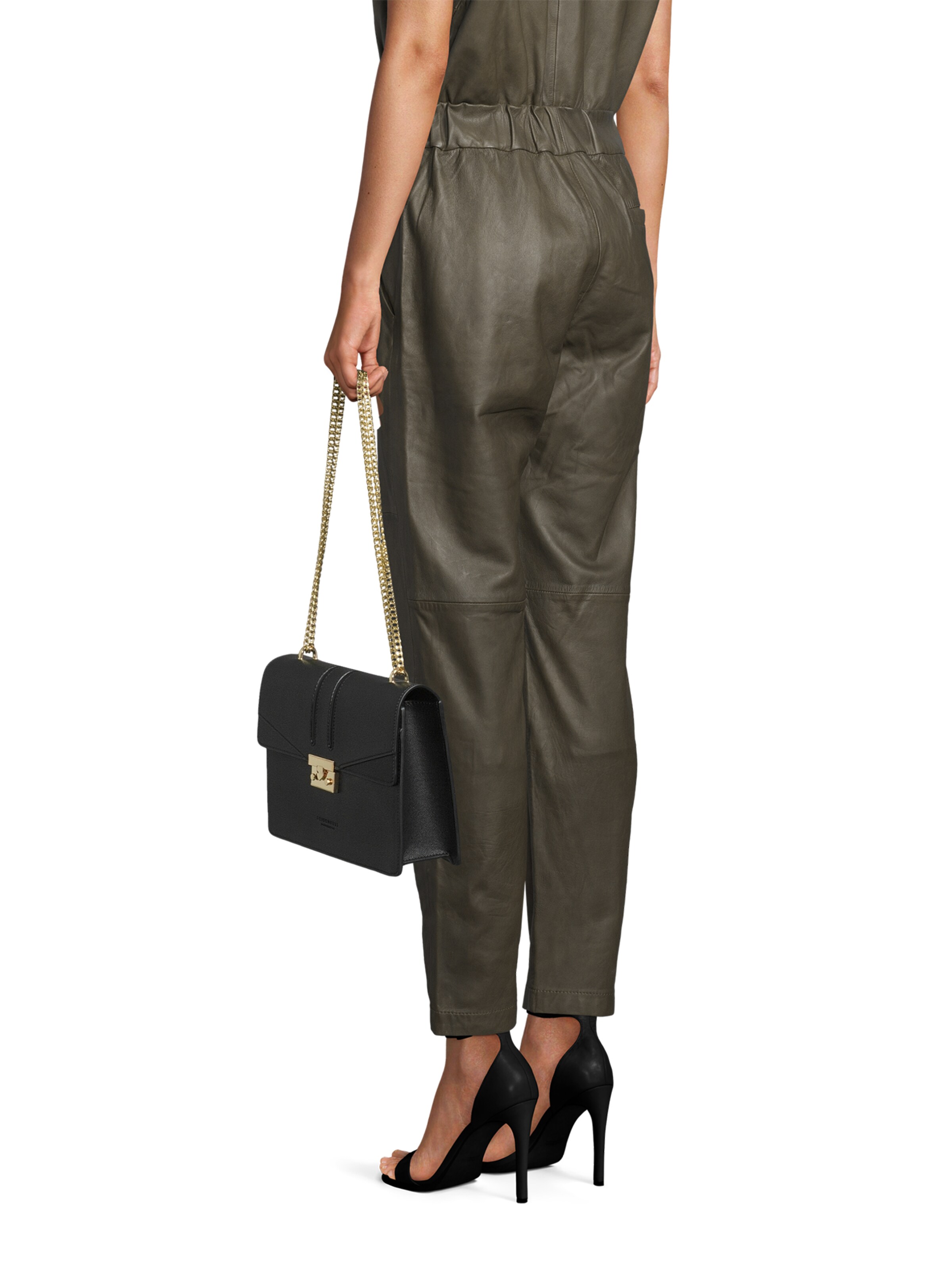 Seidenfelt - Mala de ombro 'ROROS' em preto