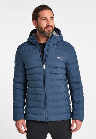 ICEBOUND Winter Jacket in Blue: front