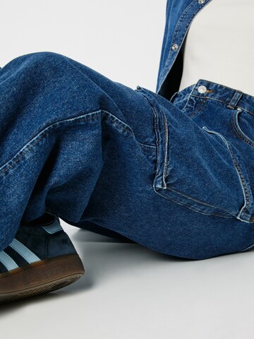 LTB Wide leg Cargo Jeans 'Karlie' in Blue
