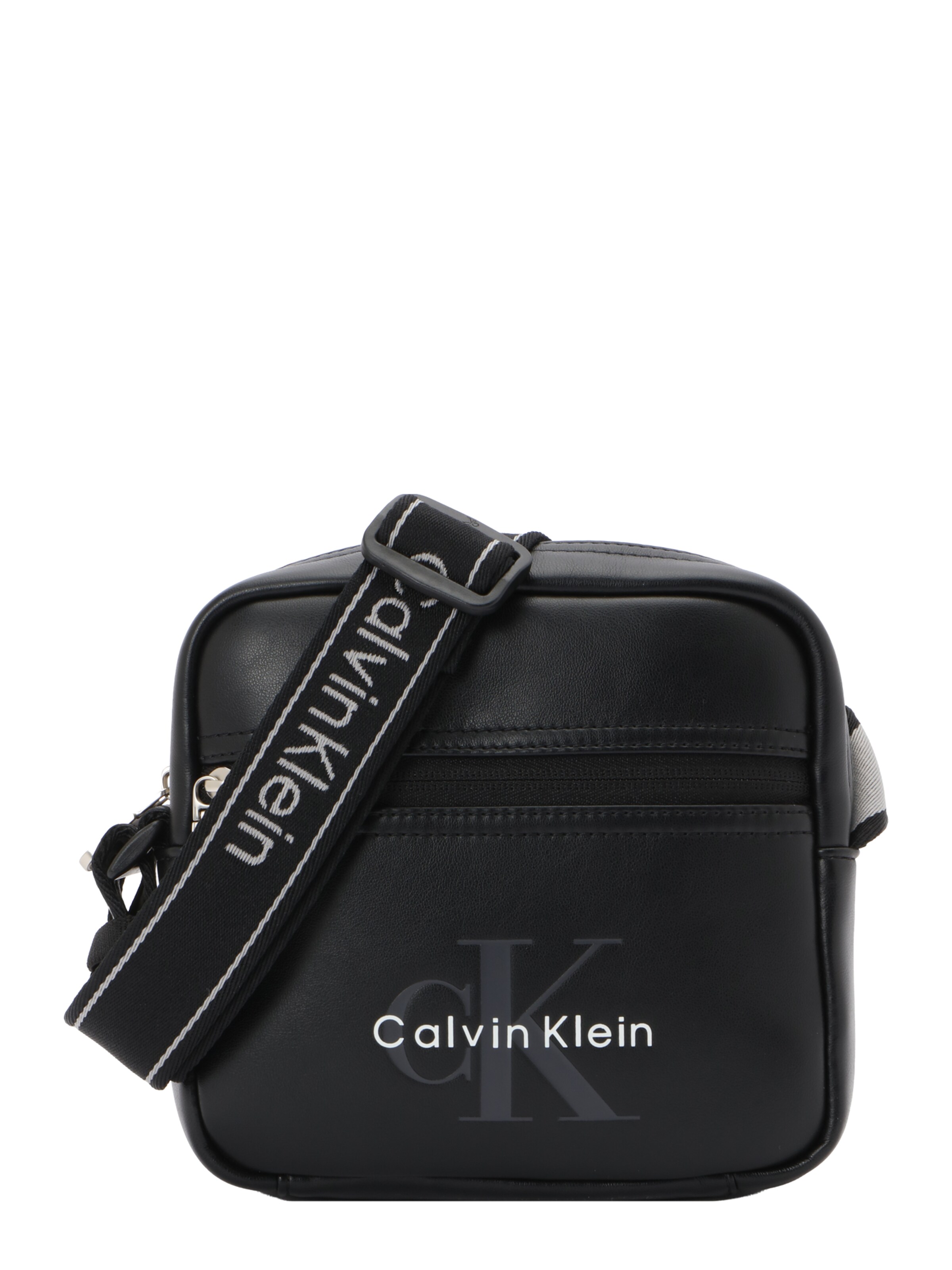 melns Calvin Klein Pleca soma 'BOLD': no priekšpuses