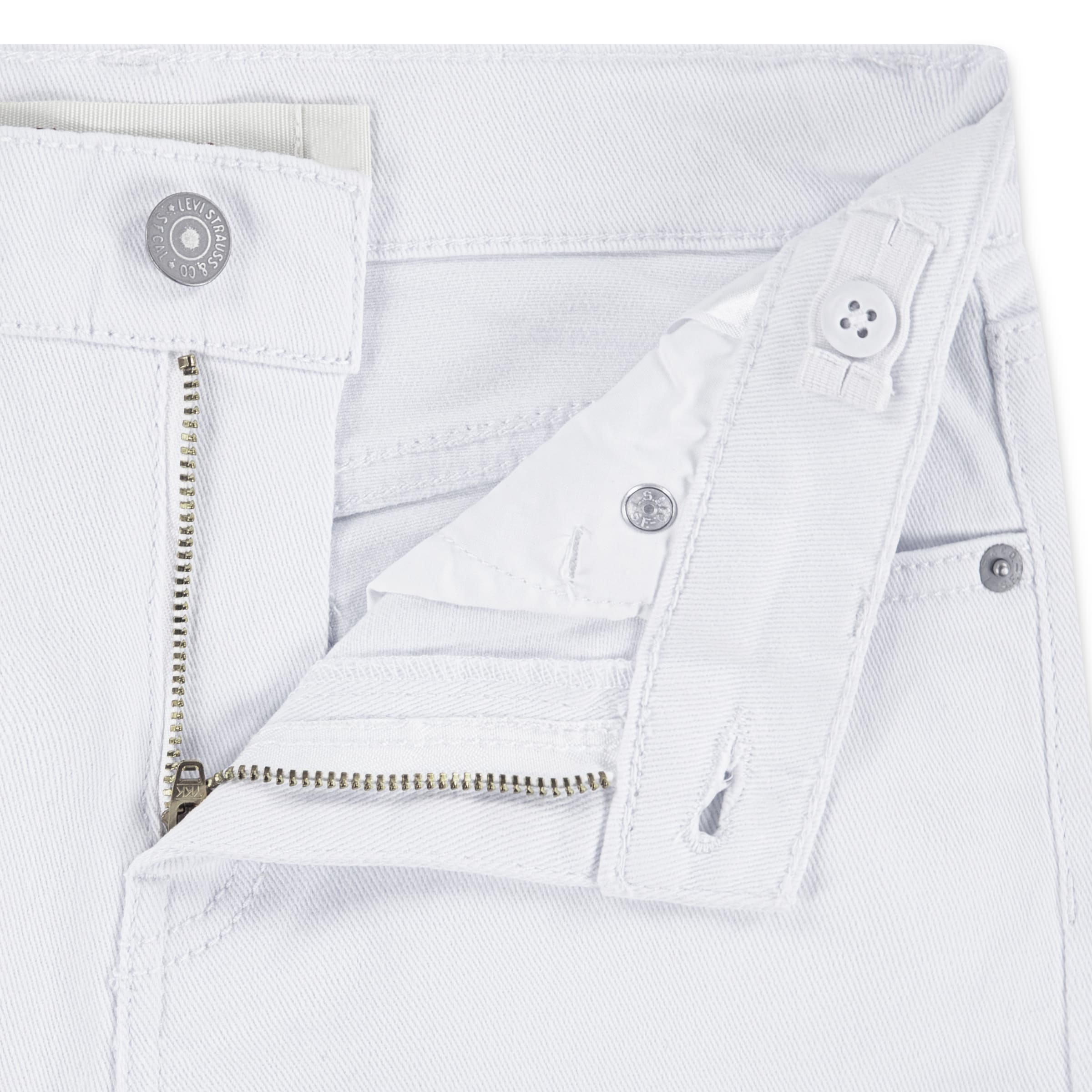 Levi's Kids Wide Leg Jeans in Weiß