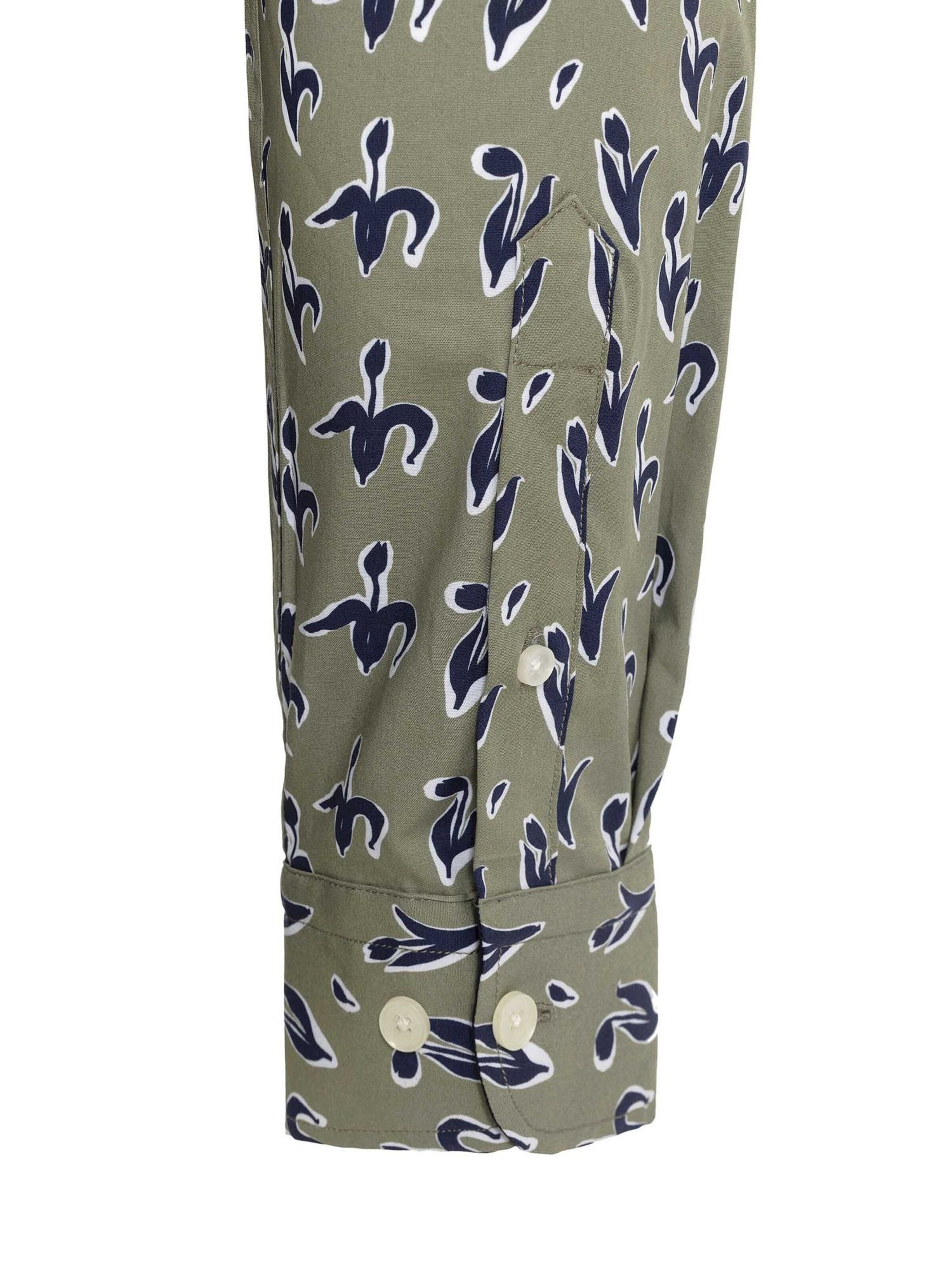 By Diess Collection Regular fit Button Up Shirt in Green