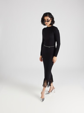 Nasty Gal Knit dress in Black