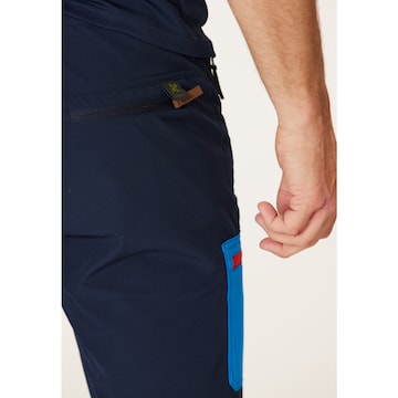 Gipfelglück Regular Outdoor Pants 'Josef' in Blue