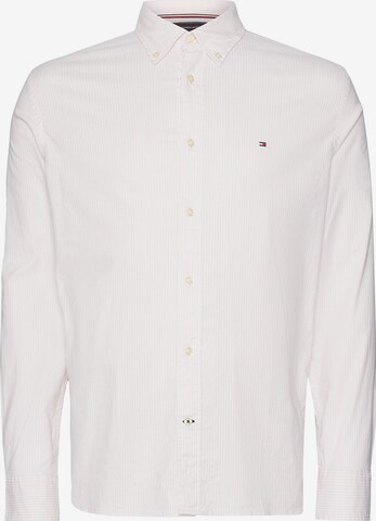 TOMMY HILFIGER Slim fit Button Up Shirt in White: front