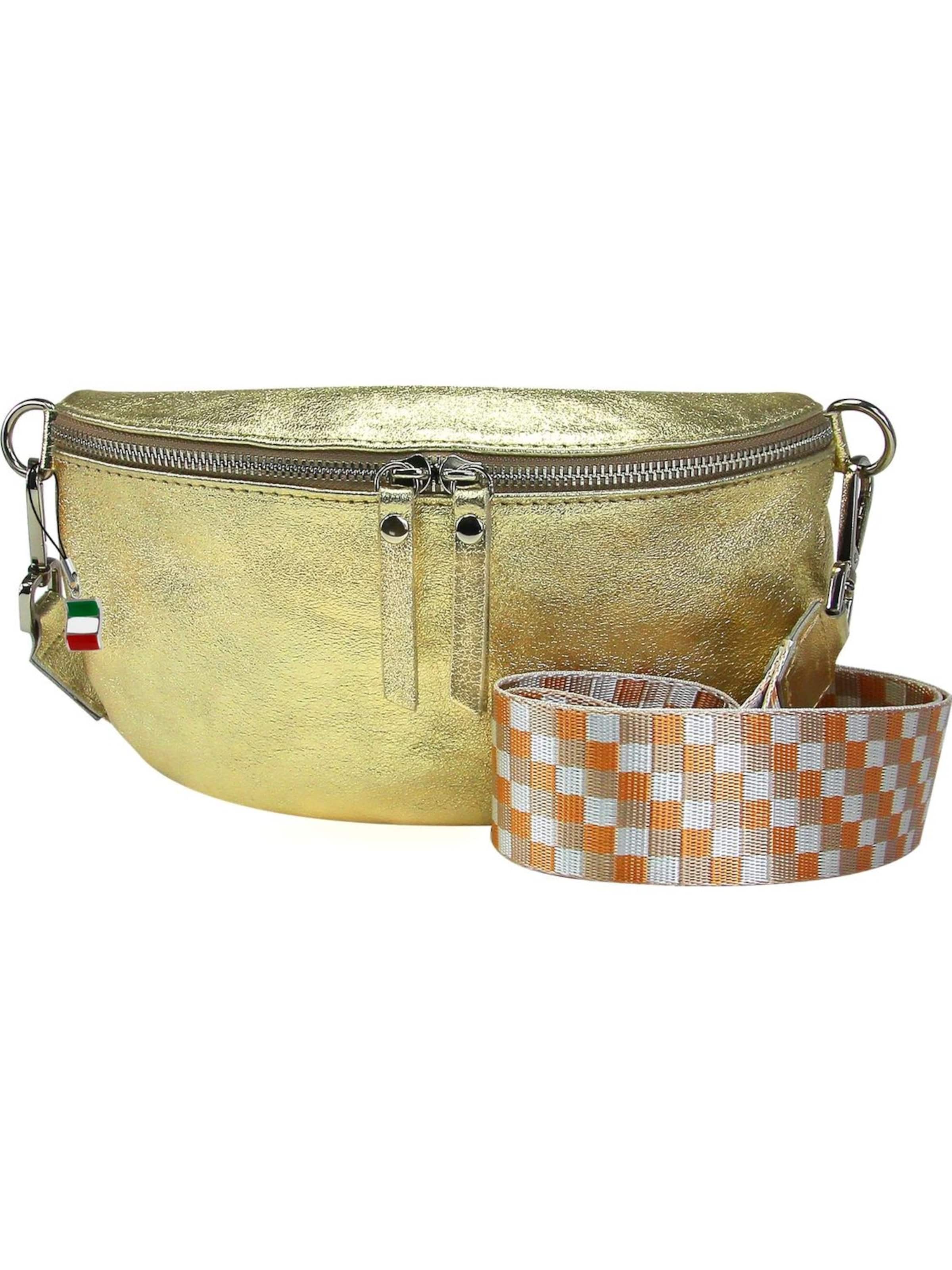 Florence - Riñonera en oro: frente