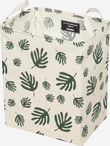 ABOUT YOU Laundry Basket 'Jungle' in Beige: front