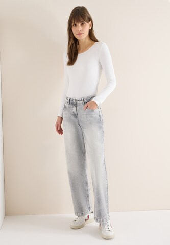 CECIL Loosefit Jeans in Grau