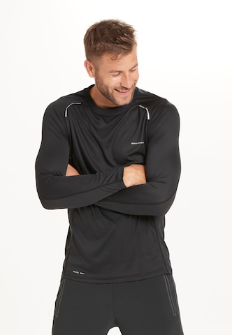 ENDURANCE Performance Shirt 'Lasse' in Black: front