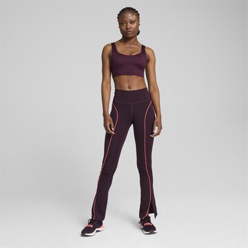 PUMA Regular Workout Pants 'CLOUDSPUN' in Purple