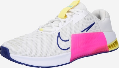 NIKE Chaussure de sport 'Metcon 9' en bleu / rose / blanc, Vue avec produit