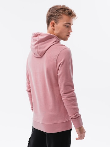 Ombre Sweatshirt 'B1147' in Pink