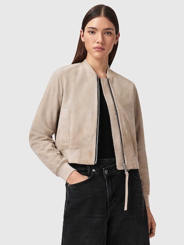 AllSaints Between-season jacket 'ORTEN' in Grey: front