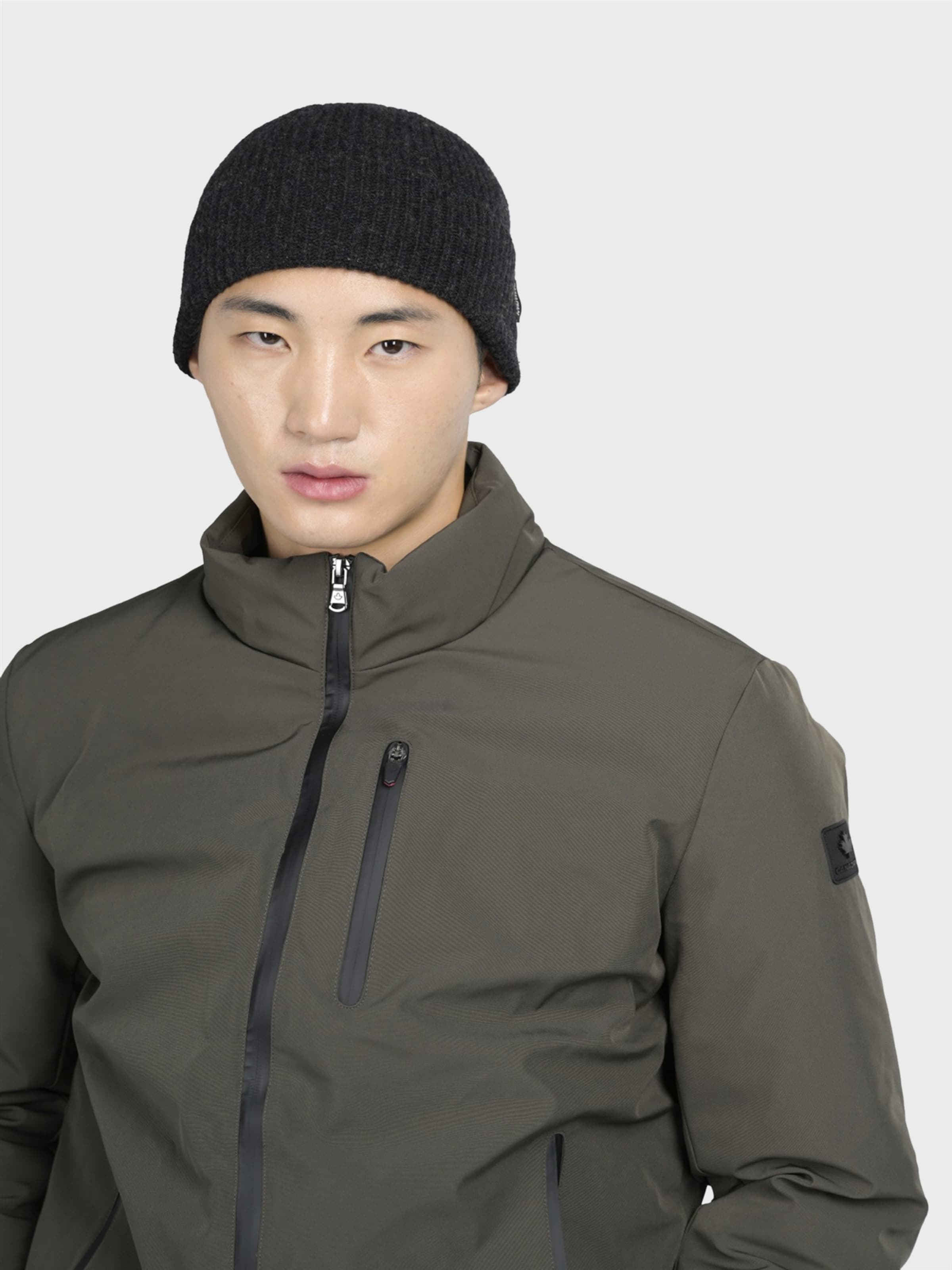 Canadian Classics Beanie in Black: front