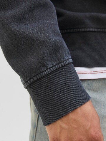 JACK & JONES Sweatshirt 'JJEDover' in Zwart