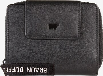 Braun Büffel Wallet 'Capri' in Black: front