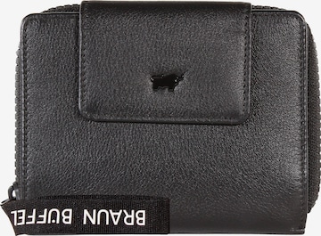 Braun Büffel Wallet 'Capri' in Black: front