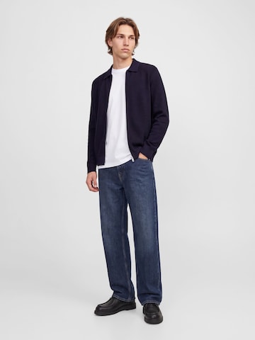 JACK & JONES Strickjacke 'JPRBLAMilano' in Grau