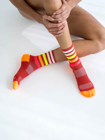 INCYLENCE Sportsocken 'LEVELS' in Rot
