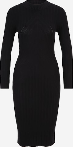 JDY Petite - Vestido de punto 'KATE' en negro: frente