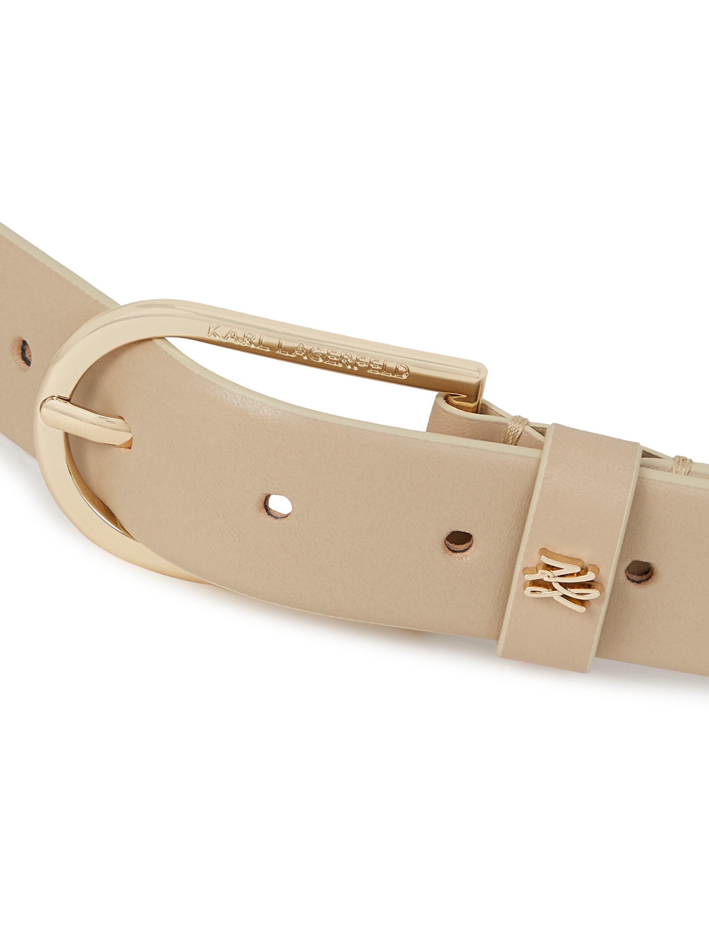 Karl Lagerfeld Pas | bež barva